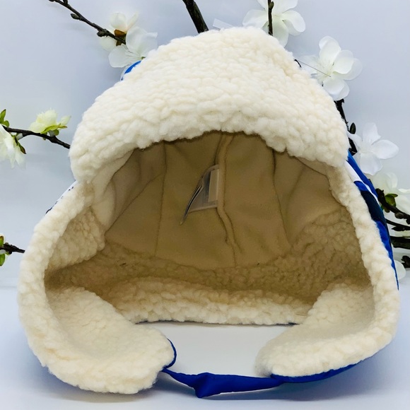 Gap Kids Sherpa Trapper Hat Thinsulate Insulation Size: S/M Color: Bristol Blue - Picture 4 of 10